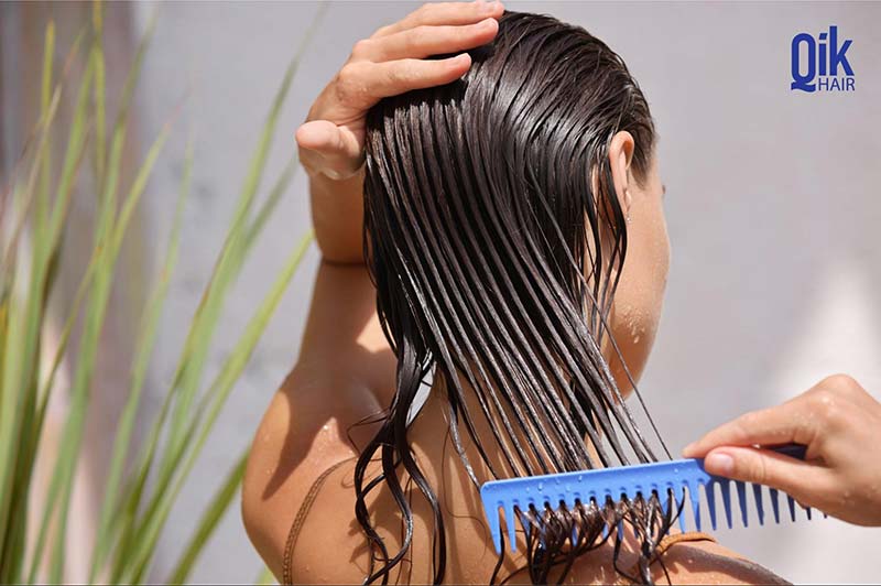 dùng bia để gội đầu