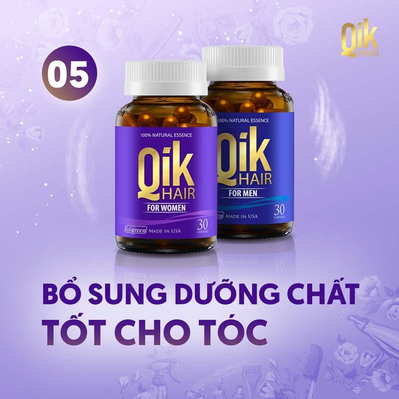 thuốc bổ sung dưỡng chất cho tóc