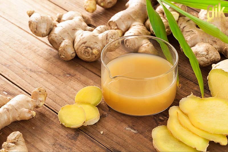 cách chữa hói đầu bằng gừng
