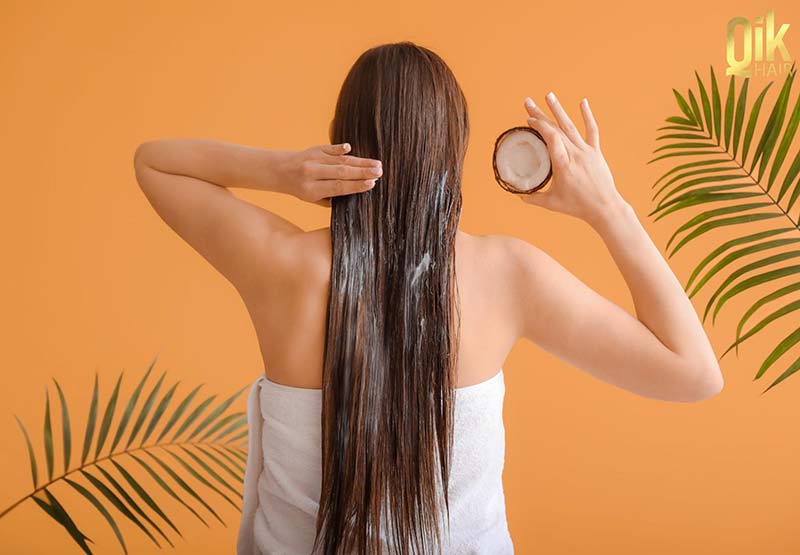 trị hói đầu bằng dầu dừa có hiệu quả không