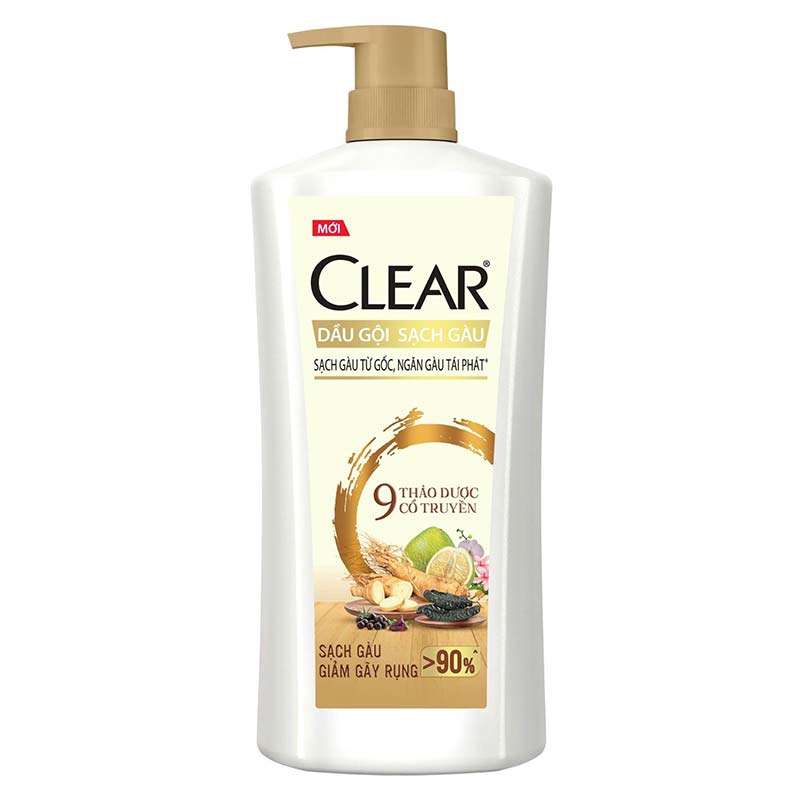 Dầu gội clear 9 loại thảo mộc 