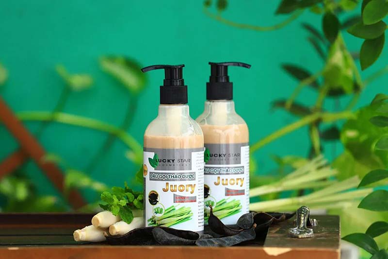 dầu gội thảo dược luckystar juory
