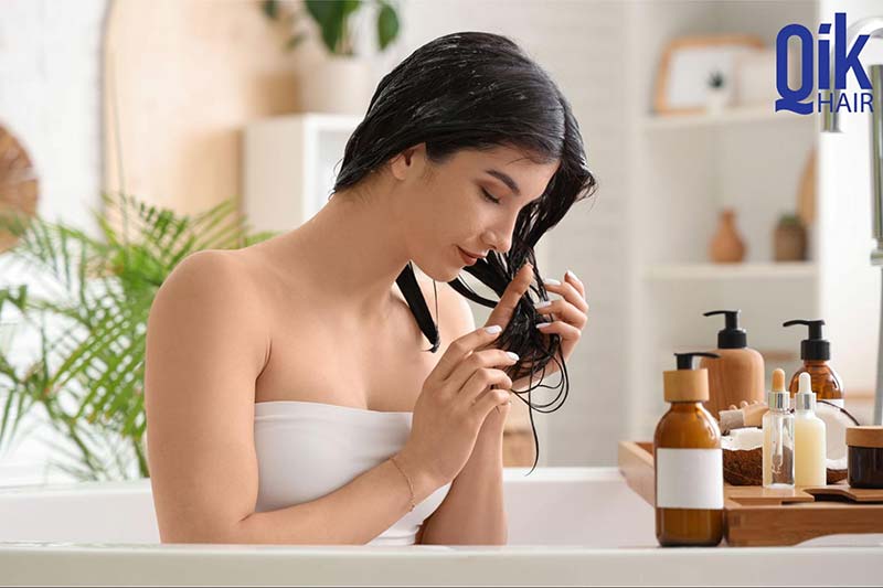 gội xả đúng cách là giải pháp duy trì mái tóc khỏe