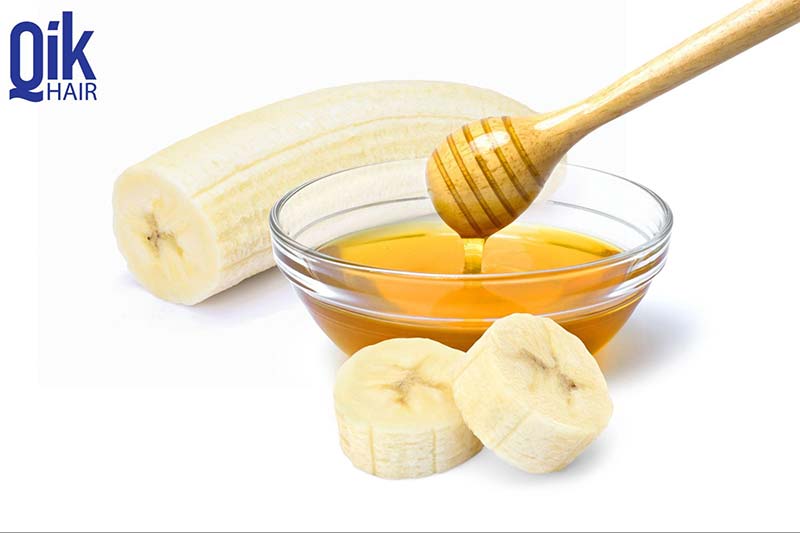 ủ tóc bằng dầu ô liu và chuối