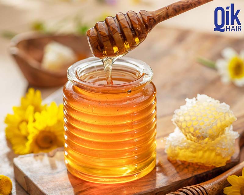 kết hợp dầu ô liu và mật ong