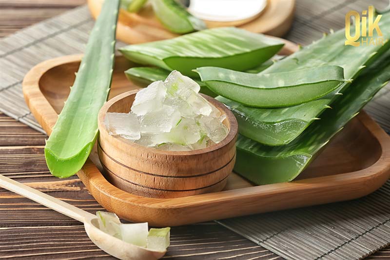 dưỡng tóc bằng nha đam