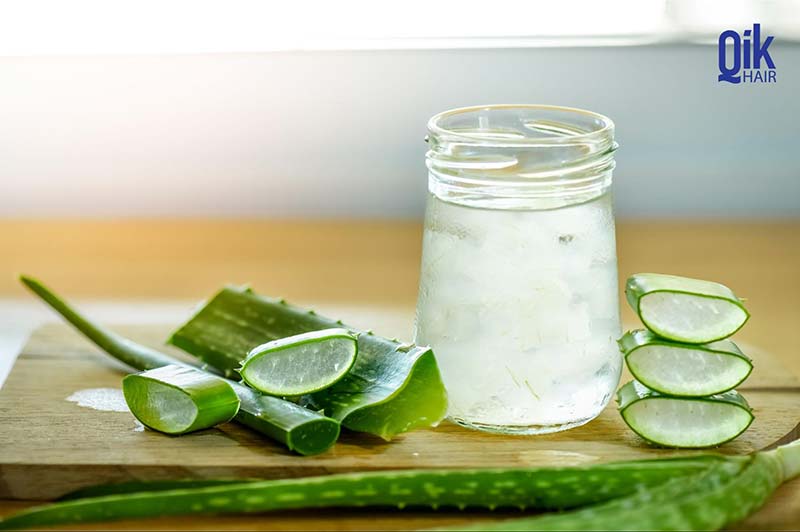 gel nha đam chăm sóc tóc