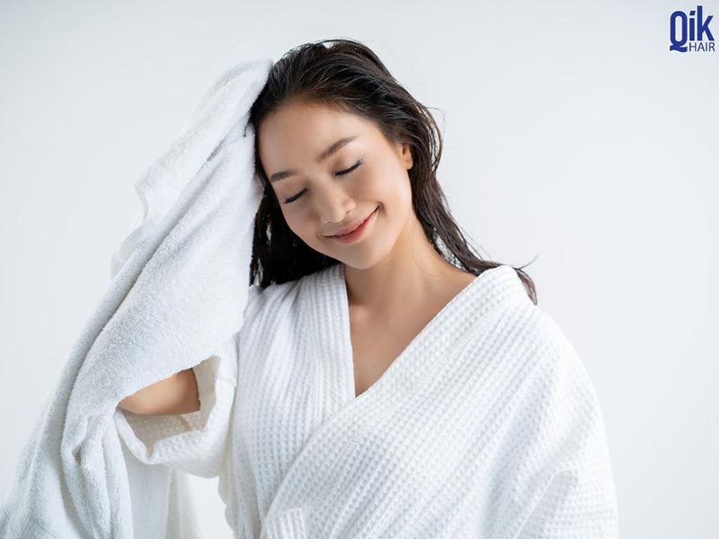 gội đầu không dùng hoá chất