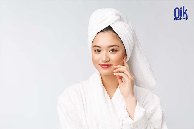 ủ tóc bằng nha đam