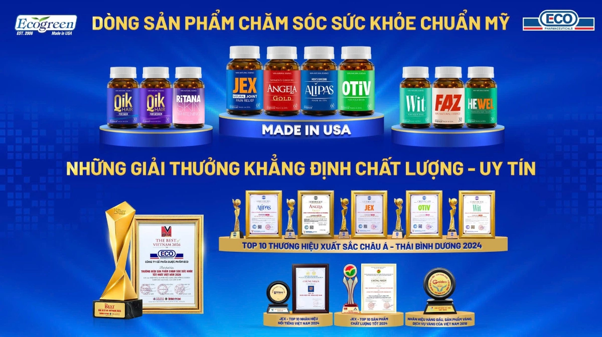 các giải thưởng của eco